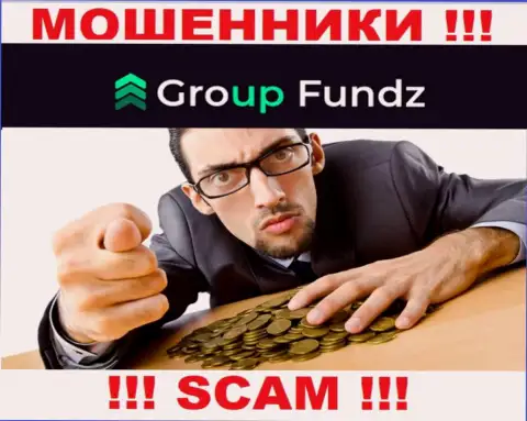 Решили подзаработать в сети internet с мошенниками GroupFundz - это не выйдет однозначно, ограбят