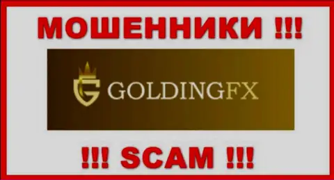 Golding FX - это МАХИНАТОРЫ !!! СКАМ !