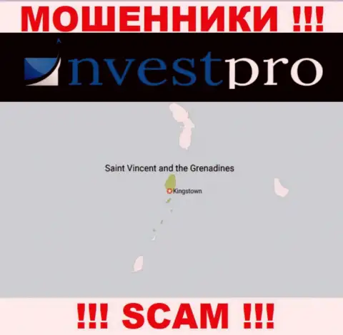 Разводилы NvestPro зарегистрированы на офшорной территории - Сент-Винсент и Гренадины