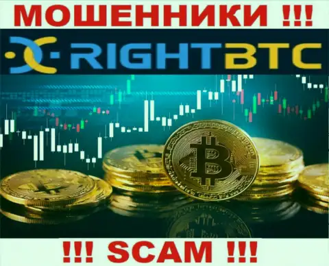 Не надо доверять РигхтБТКИнк, оказывающим услугу в области Crypto trading