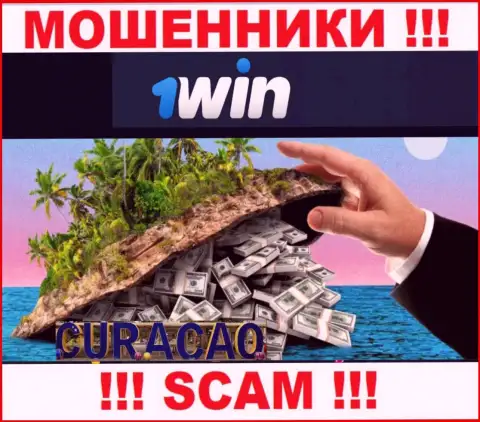 Curaçao - это официальное место регистрации компании 1 Win