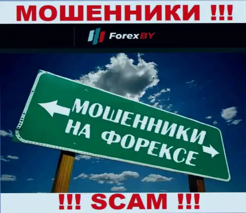 Область деятельности организации Forex BY - это замануха для доверчивых людей