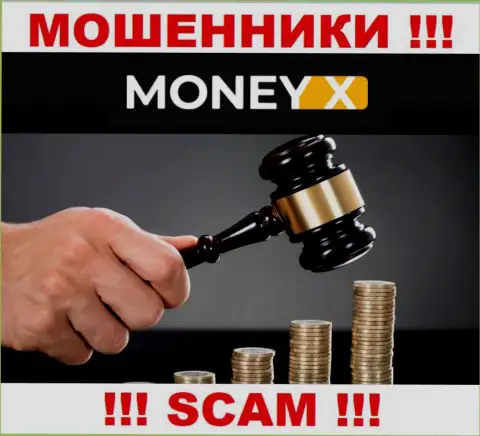 Работа Money X не регулируется ни одним регулятором это МОШЕННИКИ !