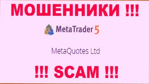 MetaQuotes Ltd руководит компанией Meta Trader 5 - это МОШЕННИКИ !!!