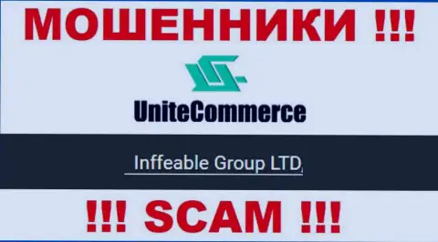 Руководством Юнит Коммерс является компания - Inffeable Group LTD