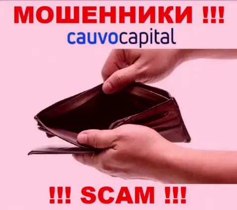 Cauvo Capital - это интернет аферисты, можете утратить все свои средства