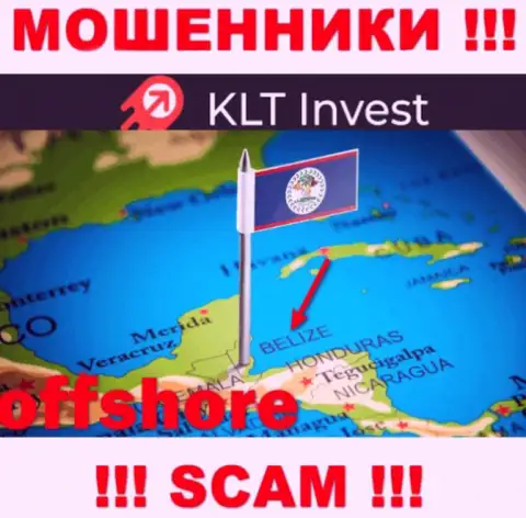 KLT Invest безнаказанно надувают, т.к. зарегистрированы на территории - Belize