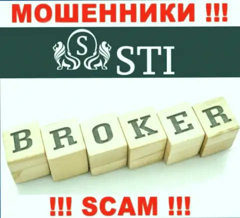 Broker это именно то, чем промышляют internet мошенники STOKTRADEINVEST LTD