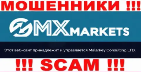 Malarkey Consulting LTD - эта организация управляет ворюгами Маларкеу Консалтинг ЛТД