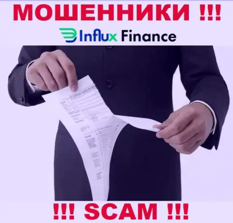 InFluxFinance Pro не смогли получить лицензии на ведение деятельности - это РАЗВОДИЛЫ